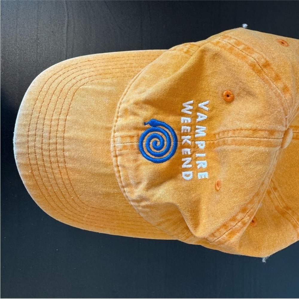 Orange Vampire Weekend Cap